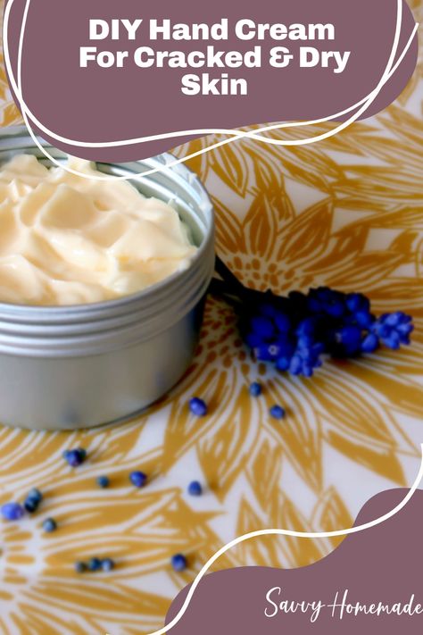 diy hand cream for cracked and dry skin Diy Hand Cream For Dry Skin, Diy Hand Lotion For Dry Hands, Homemade Hand Cream, Hand Cream Recipe, Extremely Dry Hands, Diy Hand Cream, Hand Cream Homemade, Food For Dry Skin, Handmade Lotion