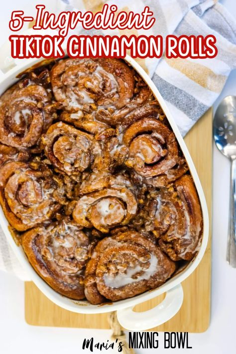 Tik Tok Cinnamon Rolls Cooking With Karli, Easy Bougie Cinnamon Rolls, Fall Desserts Cinnamon Rolls, Absolutely Sinful Cinnamon Rolls, Tic Tic Cinnamon Rolls, Refrigerator Cinnamon Roll Ideas, Packaged Cinnamon Roll Ideas, Boujee Cinnamon Rolls, Cinnamon Sugar Bugles