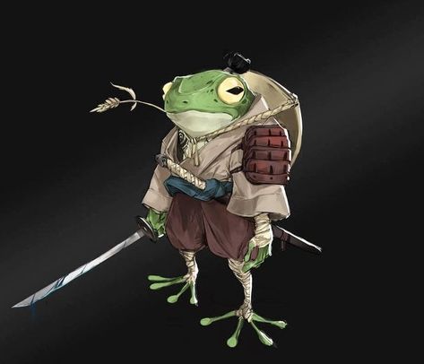 Bd Art, Frog Tattoos, Frog Art, Concept Art Character, Dungeons And Dragons Characters, Dnd Characters, Creature Design, Creature Art, Fantasy Character Design