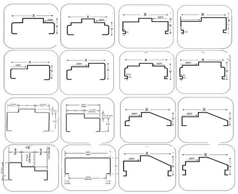 steel-door-frame-profile Steel Door Frames, Door Frame Detail, Door Frame Design, Steel Door Detail, Metal Door Frame, Sobna Vrata, Steel Frame Doors, Door Frame Molding, Door Plan