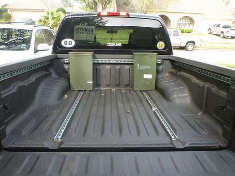 Diy Overland Truck Rack, Diy Truck Bed Rack, Nissan Frontier Accessories, Truck Accessories Diy, Frontier Truck, Nissan Frontier Mods, Truck Bed Trailer, Truck Bed Bike Rack, Truck Cargo Rack