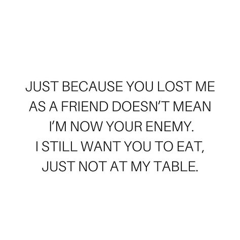 Who ever said you need to be best friends or mortal enemies? Sometimes it feels that way doesn’t it? Sometimes people just aren’t each… Friends To Enemies Quotes, Crappy People, We Are Not The Same, Inspirational Relationship Quotes, Want Quotes, Ig Quotes, Tupac Quotes, Fake Friend Quotes, Sometimes People