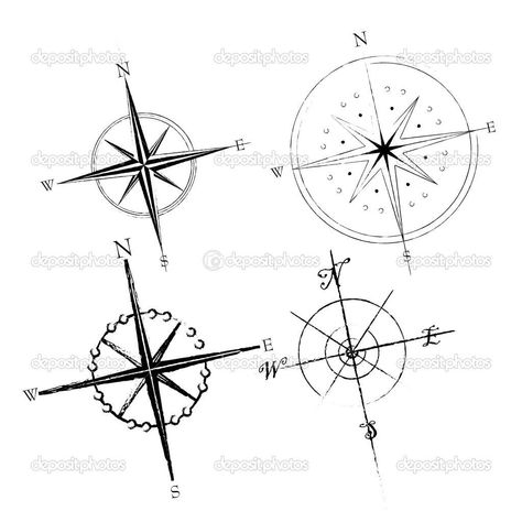 Simple Compass Tattoo, Simple Compass, Camera Tattoos, One Word Tattoos, Compass Tattoo Design, Literary Tattoos, Triangle Tattoos, Half Sleeve Tattoos For Guys, Arrow Tattoos