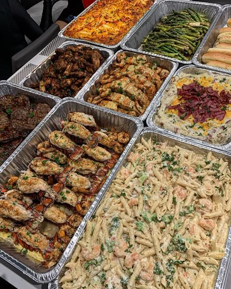 Graduation Food, Party Food Buffet, Catering Ideas Food, Soul Food Dinner, Reception Food, Party Food Platters, Cookout Food, Food Babe, Catering Food