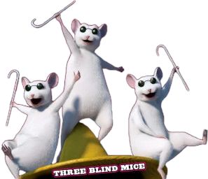 The Three Blind Mice, 3 Blind Mice, Shrek The Third, Shrek Character, Nursery Rhyme Characters, Lord Farquaad, Mike Myers, Three Blind Mice, Princess Fiona