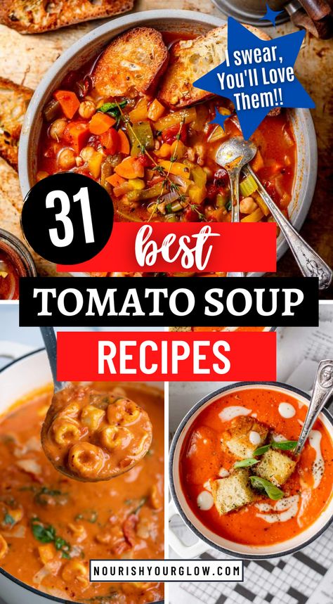 Tomato Soup Dipping Sauce, Can Of Tomato Soup Recipes, Things To Do With Tomato Soup, What Can I Make With Tomato Soup, Recipes Made With Tomato Soup, Tomato Soup Dinner Ideas, What To Add To Tomato Soup, Tomato Soup And, Things To Make With Tomato Soup