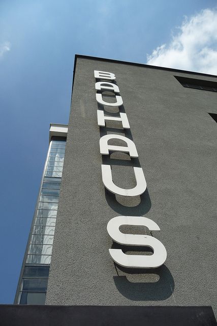 bauhaus dessau | Flickr - Photo Sharing! Vertical Signage, Storefront Signage, Wayfinding Signage Design, Architectural Signage, Storefront Signs, Navigation Design, Building Signs, Exterior Signage, Retail Inspiration