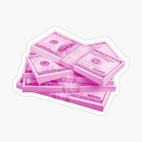 Money Stickers Aesthetic, Stickers For Wallpaper, Pink Y2k Stickers, Baddie Aesthetic Stickers, Money Icon Pink, Money Pink Aesthetic, Pink Money Aesthetic, Sales Aesthetic, Baddie Stickers