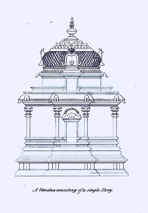 South Indian Temple Sketch, Temple Drawing Indian Simple, Temple Sketch, Sketches Architecture, Temple Drawing, Indian Flag Images, Drawing Room Design, Ancient Drawings, Altar Design