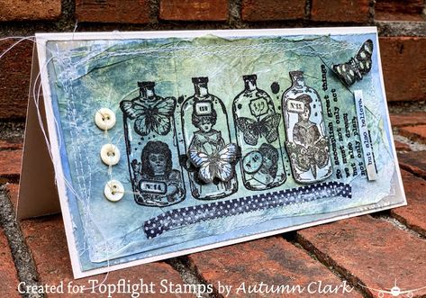 SewPaperPaint: Mixed Media PaperArtsy Posts for Topflight Stamps Lynne Perella, Lynne Perrella, Stamps Design, Collage Cards, Paper Artsy, Mixed Media Cards, Team Inspiration, Mixed Media Journal, Paper Packaging