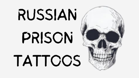 12 Russian prison tattoos and their meanings Russian Gang Tattoos, Russian Prison Tattoos Meanings, Cold Blooded Tattoo, Prison Tatoos, Soviet Tattoo, Prison Tattoos Ideas, Russian Tattoo Ideas, Prison Tattoo Meanings, Prison Tat