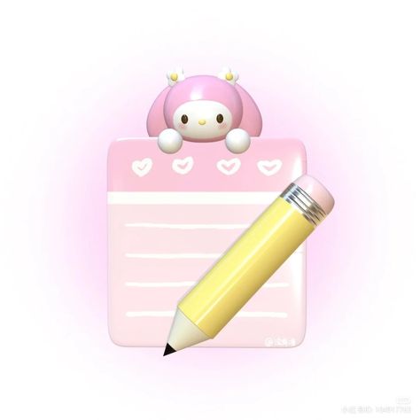 My Melody 3d Icon, Cute Pink Icons For Apps, Pink Themed Phone, 3d Icons Pink, Hello Kitty Icons Pink, Pink 3d Icon, Pink Phone Theme, Cute Pink Icons, Ios 16 Icons