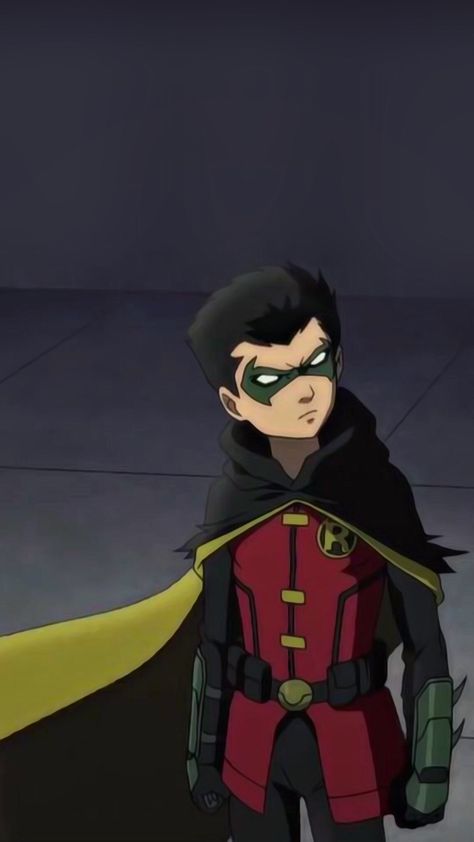 Robin Aesthetic Wallpaper, Batman Aesthetic Wallpaper, Robin Aesthetic, Cosplay Robin, Damian Wayne Batman, Batman Aesthetic, Superhero Comics Art, Son Of Batman, Robin Costume