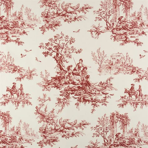 Leaf Vector, Red Toile, Toile Print, Toile Wallpaper, Toile Pattern, French Toile, Toile Fabric, Mirrored Wallpaper, Vintage Wallpaper