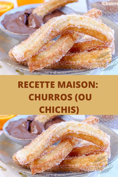 Louisiana Recipes Dessert, Churros Au Four, Spanish Churros, Louisiana Recipes, Frozen Meals, Savoury Cake, Beignets, Clean Eating Snacks, Chocolate Recipes