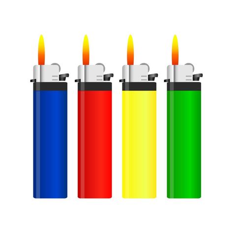 Lighter set isolated Lighter Clipart, Logical Thinking, Free Vectors, Vector Art, Art Images, Template Design, Vector Free, For Free, Clip Art