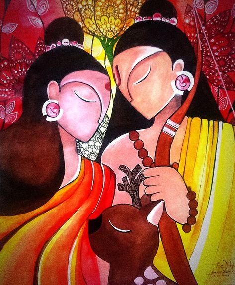 Easy watercolor painting of lord Ram and Goddess Sita Siya Ram Abstract Painting, Lord Ram And Sita Paintings, Ram Painting Lord, Sita Ram Abstract Painting, Sita Ram Madhubani Painting, Siya Ram Canvas Painting, Ram Sita Water Colour Painting, Sita Ram Drawing Easy, Ram Sita Painting Easy