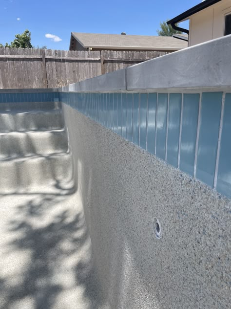 Fireclay Pool Tile, Subway Pool Waterline Tile, Waterline Pool Tile 2023, Pool Edge Tile, Pool Tile Ideas Waterline Natural, Subway Tile Pool Waterline, Porcelain Pool Tile Ideas Waterline, Mediterranean Pool Tile, Ceramic Pool Tile