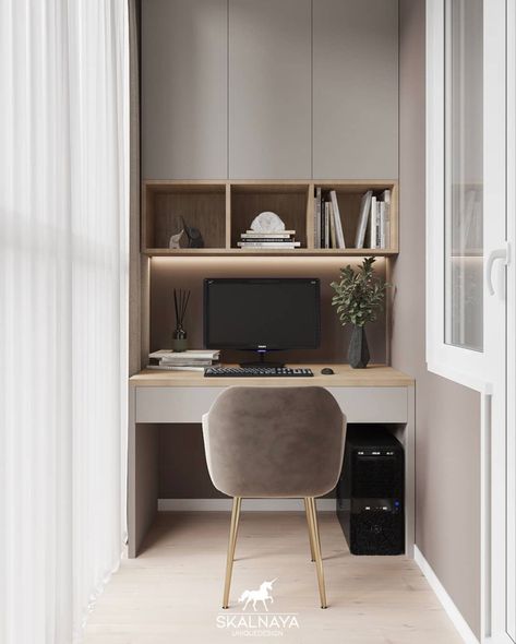 Study Table For Adults, Home Decor Study Room, Small Home Office And Library, Study Room Scandinavian, Small Home Offices Living Room, Home Office In Bedroom Ideas For Women, Mini Office In Bedroom, Home Office Space In Bedroom, Tiny Study Room