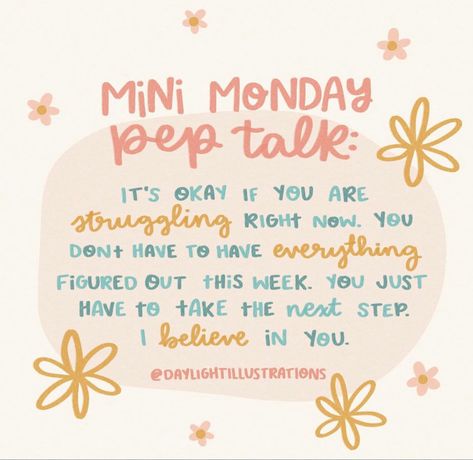 Mini Monday Pep Talk, Monday Pep Talk, Happy Monday Quotes, Happy Day Quotes, Monday Motivation Quotes, Pep Talk, Monday Quotes, Loving Life, Pep Talks