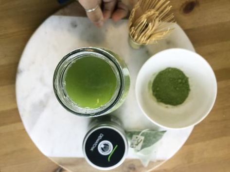 Matcha Kombucha | from Eat to Thrive Nutrition | DōMatcha - Buy Matcha Green Tea & Organic Matcha Powder Kombucha Mother, Green Tea Kombucha, Thrive Diet, Kombucha Scoby, Caffeine In Tea, Kombucha Recipe, Iced Green Tea, Matcha Recipe, Organic Matcha