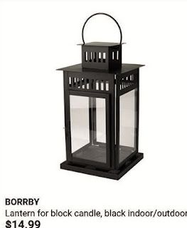 Wrought Iron Patio Table, Ikea Canada, Ikea Inspiration, Ikea Ideas, Block Candles, Recycling Facility, Small Lanterns, Metal Lanterns, Ikea Family