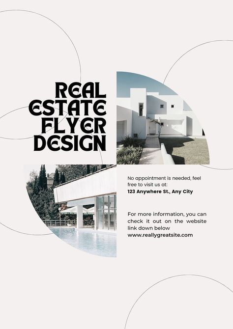 Real Estate Posters Design, Realestate Design Poster, Flyer Real Estate Design, Creative Flyers Design, Real State Graphic Design Poster, Architecture Flyer Design, Real Estate Flyer Design Creative, Poster Layout Design Ideas, Luxury Flyer Design