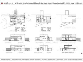 Gropius House Plan, Gropius House, Walter Gropius, House Viewing, Eero Saarinen, House Floor Plans, Case Study, Massachusetts, Lincoln