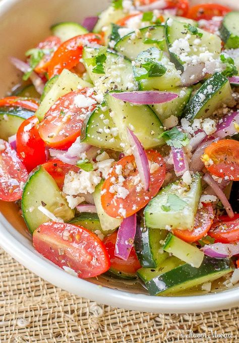 Green Bean Potato Salad, Salad Mexican, Salads Ideas, Appetizer Cups, Mexican Oregano, Tomato Cucumber Salad, Salad Appetizer Cups, Cream Salad, Salad Appetizer