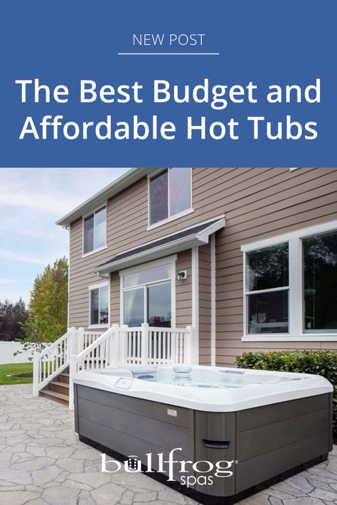 new post: the best budget and affordable hot tubs Hot Tub Patio Ideas, Patio Ideas On A Budget, Hot Tub Patio, Hot Tubs, Spa Hot Tubs, Best Budget, Patio Ideas, On A Budget, Budget Friendly