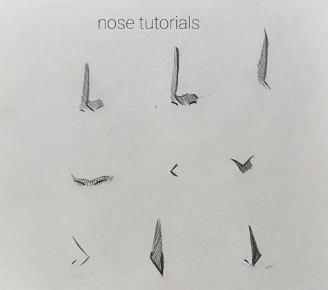 I hope you like this pin❣ Here i upload daily manga and anime tutorials❣ Arched Nose Drawing, Nose Anime Reference, How To Draw Female Nose, Nose Drawing Male, Male Nose Sketch, Anime Nose Tutorial, How To Draw Anime Nose, Anime Nose Reference, Male Noses Drawing