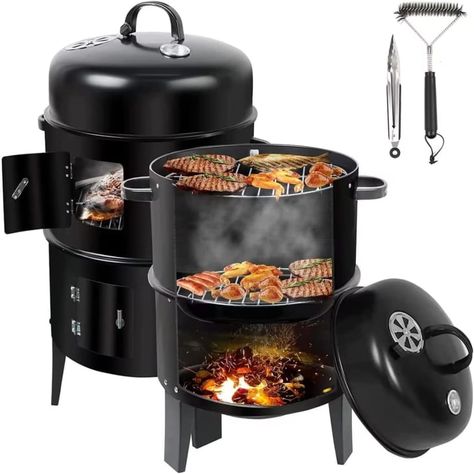 10 Best Smoker Grills 2023: Traeger, PitBoss, Cuisinart | Kitchn Barrel Grill, Barbecue Portable, Beach Barbecue, Mini Grill, Barbecue Pit, Charcoal Bbq Grill, Charcoal Smoker, Preserve Food, Charcoal Bbq