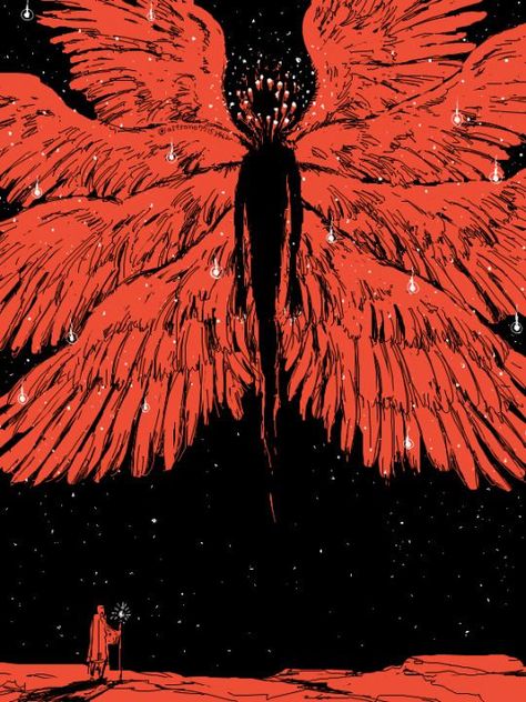 Scary Red Aesthetic, Cosmic Horror Monster, Cosmic Horror Aesthetic, Cosmic Horror Art, Angel Horror, Occult Aesthetic, Cosmic Horror, 다크 판타지, Viria