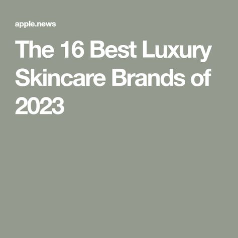 Expensive Skin Care Products, Luxury Skincare Brands, French Skincare, Skincare Brands, Beauty Marketing, Skin Science, Top Skin Care Products, Skincare Brand, Skin Care Brands