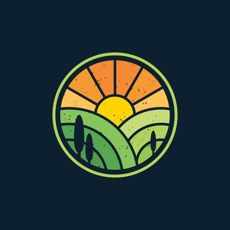 Research Logo Design, Park Logo Design, Agriculture Logo Design, Farmers Market Logo, Eco Logo Design, Nature Logos, Landscaping Logo, Logo Nature, Agriculture Logo