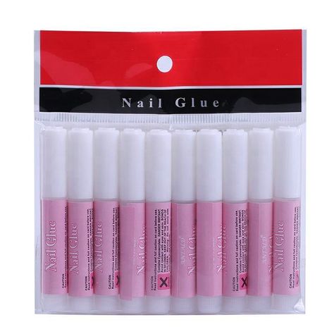 Nail Glue 2g For Press On Salon False Tips Decoration Professional Fast-Dry Acrylic Beauty Mini Glue On Nails Fake Nail Glue https://m.alibaba.com/product/1600217991523/Nail-Glue-2g-For-Press-On.html?__sceneInfo={"cacheTime":"1800000","type":"appDetailShare"} Mitsuba Cosplay, Dr Belongings, Nail Salon Decor, Cute School Stationary, Decoden Phone Case, Basic Nails, Dope Nail Designs, Nail Stuff, Nails Fake