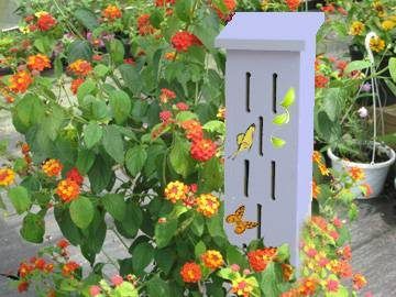 Where Do You Hang a Butterfly House? | eHow Monarch Butterfly Garden, Butterfly Feeders, Butterfly Feeder, Butterfly Garden Plants, Butterfly Garden Design, Butterfly Habitat, Butterfly Houses, Hummingbird Garden, Butterfly House