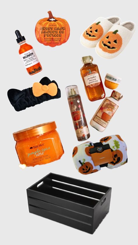 Halloween boo basket skincare for her gf girlfriend fall present gift Boo Basket, My Gf, Self Love