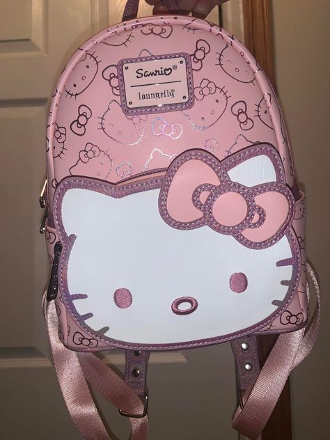 Loungefly Mini Backpack Hello Kitty, Hello Kitty Mini Backpack, Hello Kitty Bookbag, Hello Kitty Backpack, Hello Kitty Things, Hello Kitty Purse, Hello Kitty Shoes, Kitty Clothes, Hello Kitty Clothes