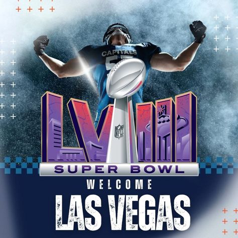 Planning for Super Bowl LVIII? Find the Location, Game, and Events in Las Vegas. Super Bowl 2024 Logo, Al Davis, Happy Super Bowl Sunday, Allegiant Stadium, Fever Pitch, Nfl Fan, Halftime Show, Nfl Playoffs, Super Bowl Sunday