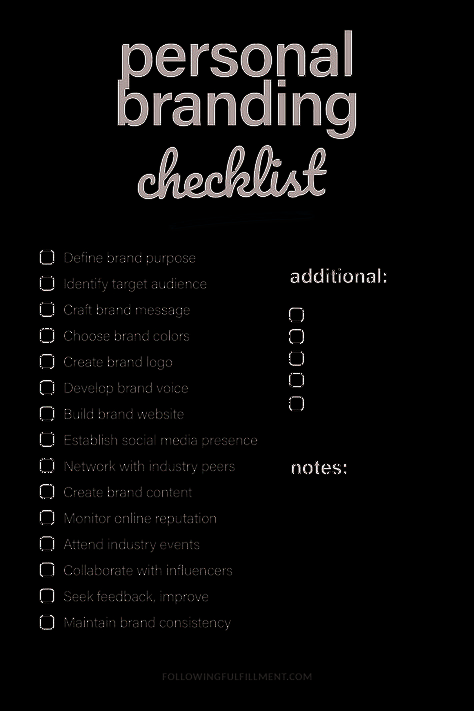 Personal Branding Checklist Starting A Brand Checklist, Personal Brand Checklist, Ceo Checklist, Personal Training Assessment Form, New Client Onboarding Checklist, Branding Checklist, Online Business Plan, Party Planning Business, Business Plan Template Free