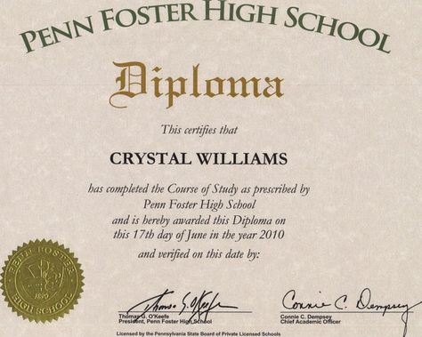 Congratulations, Crystal!!! Penn Foster High School, College Diploma, Car Cleaning Services, Business Writing Skills, Senior Student, Certificate Background, High School Diploma, Id Card Template, Printable Certificates