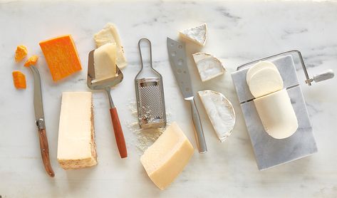 Cheese Knife Guide, Perfect Cheese Board, New Year's Eve Appetizers, Wisconsin Cheese, Cheese Spreaders, Charcuterie And Cheese Board, Cheese Knife, Types Of Cheese, Cheese Grater