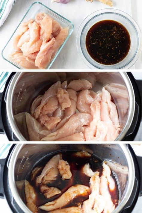 Dinner Shredded Chicken, Easy Chicken Teriyaki, Instant Pot Teriyaki Chicken, Teriyaki Chicken Breast, Chicken Teriyaki Sauce, Honey Teriyaki Chicken, Teriyaki Chicken Recipe, Chicken Smothered, Pollo Teriyaki