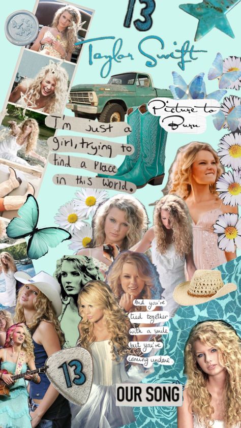 taylor swift debut era collage #tayloralisonswift #tayloreras #taylorswift #taylorswiftaesthetic #taylorswiftdebut #taylorswiftcollage #debut #debuttaylorswift #debutera #picturetoburn #taylorsversion Taylor Swift Debut Era, Taylor Swift Debut, Not Mine, Taylor Swift, Swift, Collage