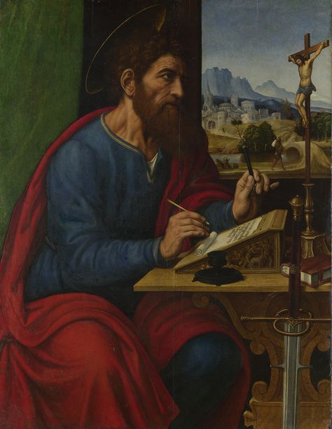 Paul The Apostle, Catholic Books, Catholic Images, Stock Art, The Saint, Catholic Art, Caravaggio, Patron Saints, St Paul