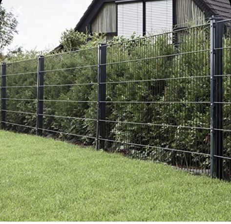 Garden Mesh, Fence Gate Design, Deer Fence, House Fence Design, Manifest Destiny, Driveway Entrance, Front Fence, Pool Landscape Design, Mesh Fencing