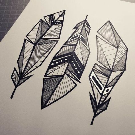 Easy Abstract Drawing, Abstract Drawing Ideas, Mens Arrow Tattoo, Drawing Dragon, Shape Tattoo, Design Art Drawing, Geometric Tattoos, Tattoos Geometric, Geometric Drawing