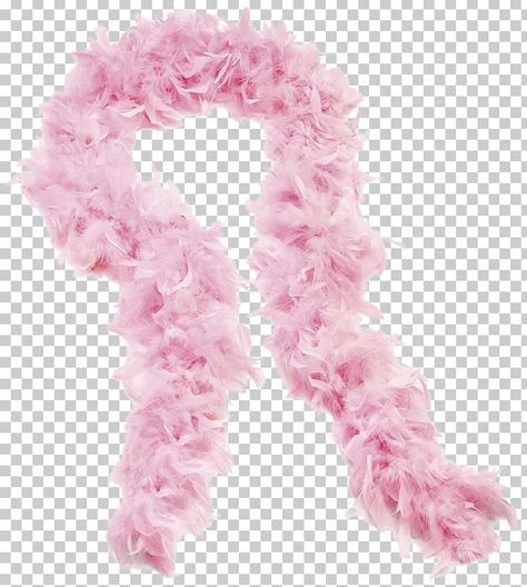 Pink Feather Scarf, Y2k Party Theme, Pink Panther Costume, Pink Feather Boa, Pink Boa, Hslot Outfits, Panther Costume, Accessories Png, Pink Concert