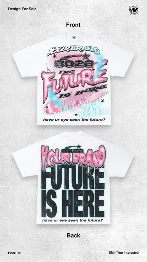 Future 3023 T-Shirt Clothing Brand Ideas Graphics, Clothing Brand Design Ideas, Clothing Brand Name Ideas, Design Shirt Ideas, T Shirt Designs Ideas, Instagram Clothing Brand, Design For Clothing Brand, Clothing Brand Inspiration, Graphic Design T Shirt